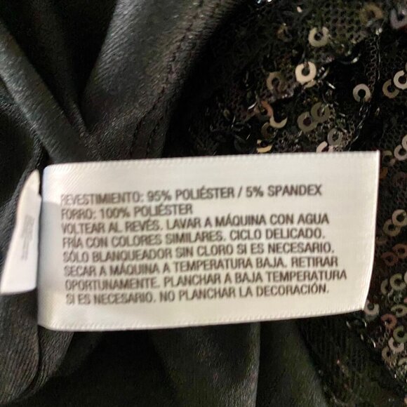 Ava & Viv Women's Sequin Tank Top 4X Black Shimmer Sleeveless Plus Size NEW NWT - Picture 9 of 10